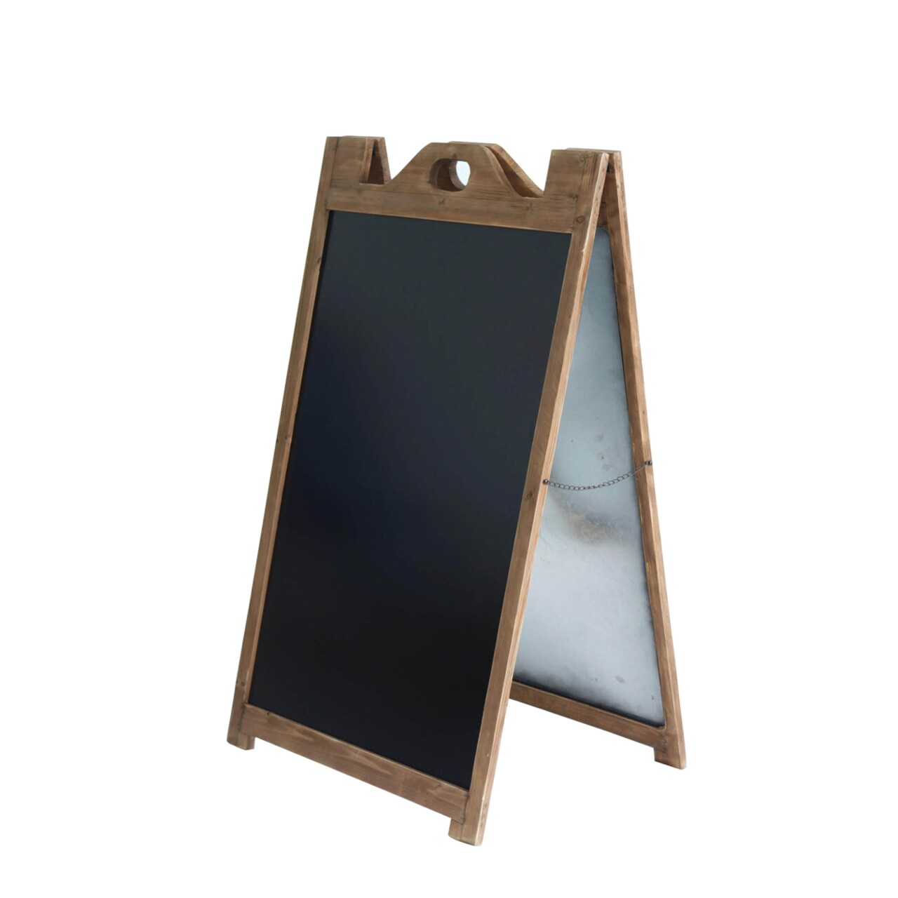 TX USA Corporation Double Sided Foldable A-Frame Chalkboard Sidewalk Sign